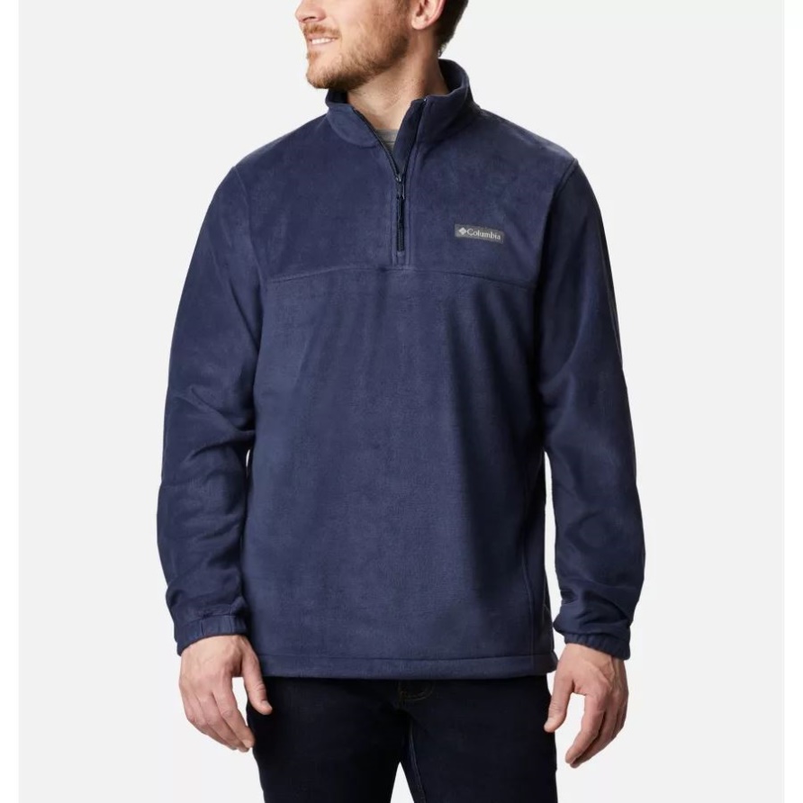 Steens Mountain Fleece Mit Halbem Reißverschluss Für Herren Columbia Collegiate Navy