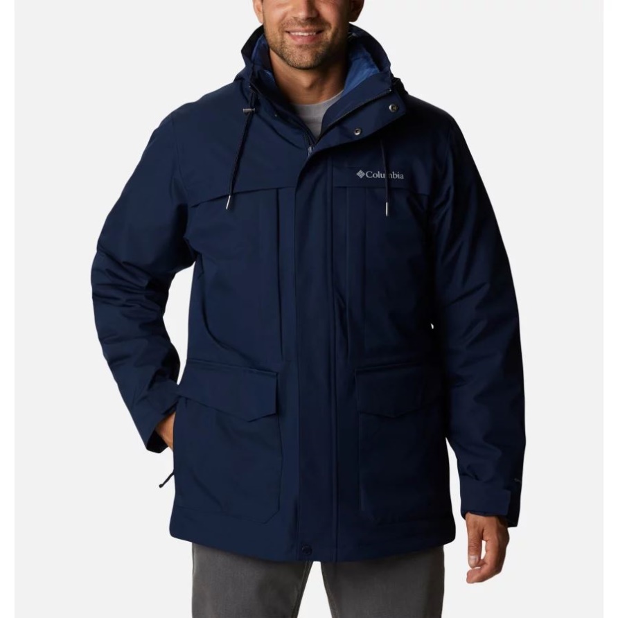 Stuart Island Omni-heat Infinity Interchange Jacke Für Herren Columbia Collegiate Navy