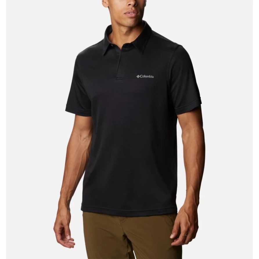 Sun Ridge Ii Polo Columbia Schwarz Für Herren