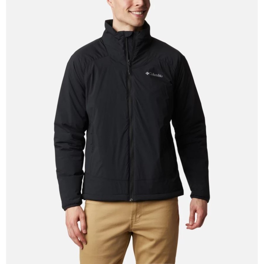 Herren-Tandem-Trailjacke Columbia Black