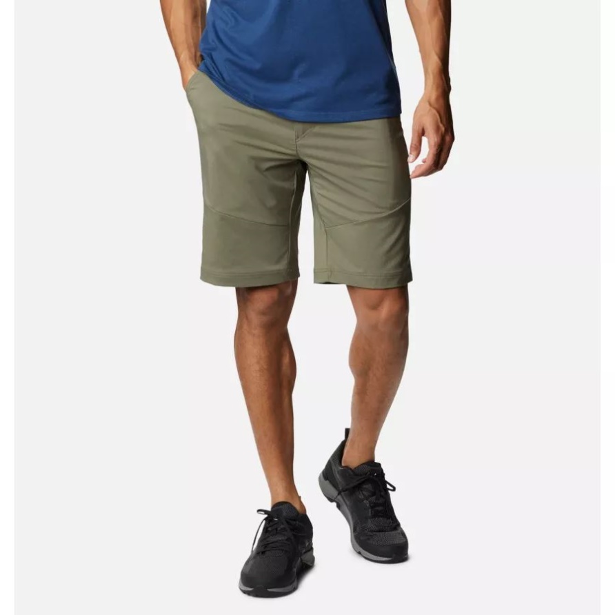 Tech Trail Shorts Für Herren Columbia Steingrün