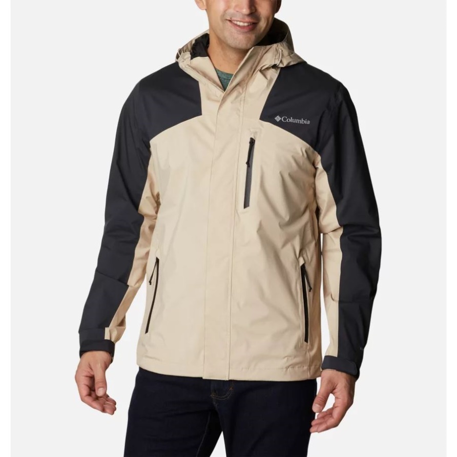 Ten Trails Wasserdichte Shell-Jacke Für Herren Ancient Fossil/Black Columbia