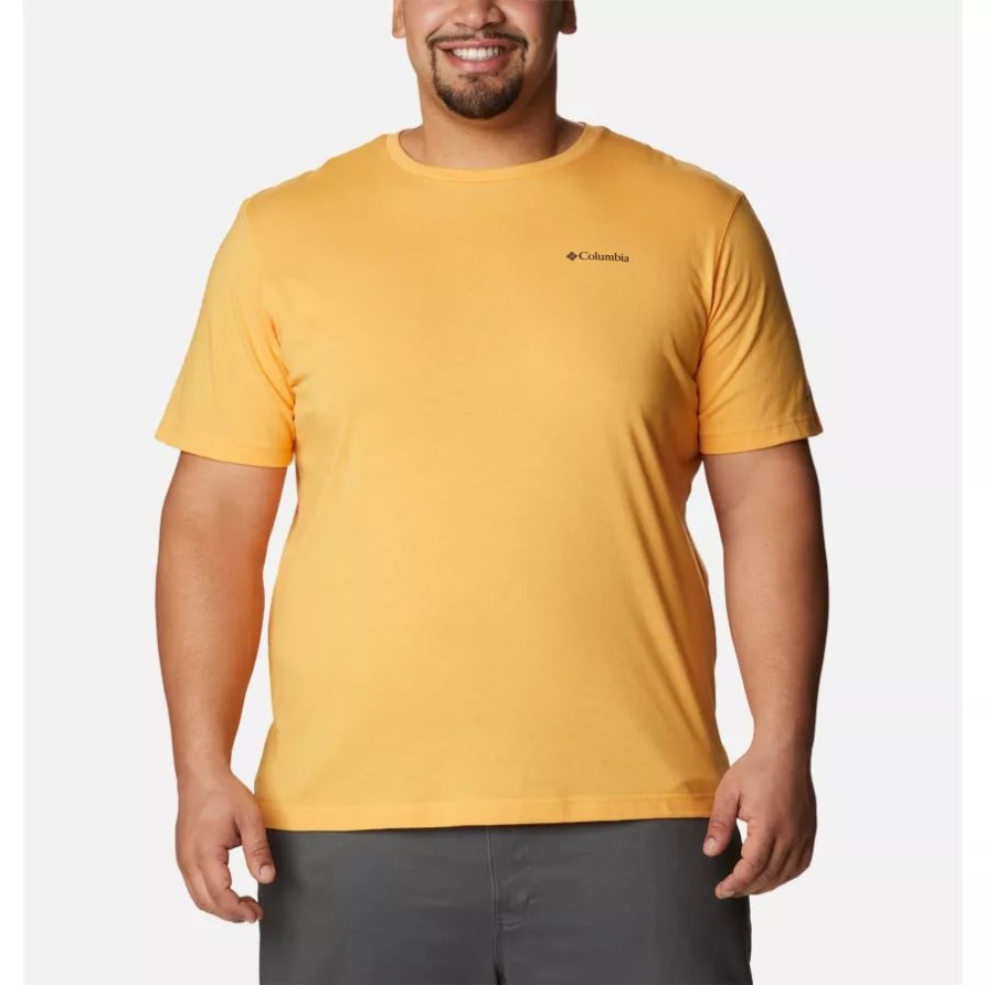 Herren Thistletown Hills Kurzarmhemd Big Mango Heather Columbia