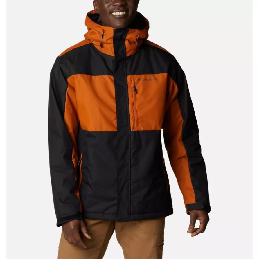 Tipton Peak Ii Isolierte Jacke Für Herren Schwarz/warm Copper Columbia