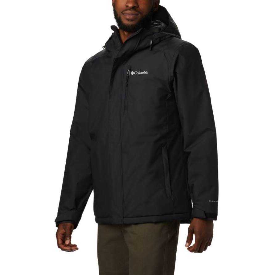 Herren-Tipton-Peak-Isolierjacke Black Columbia