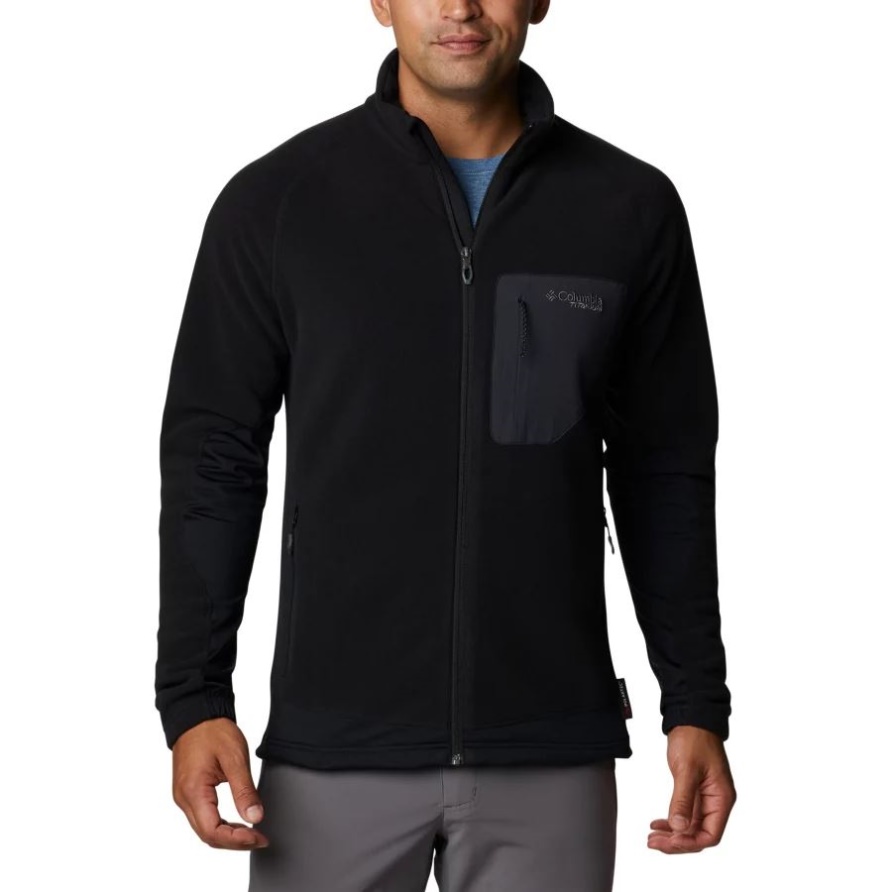 Herren Titan Pass 2.0 Ii Fleecejacke Black Columbia