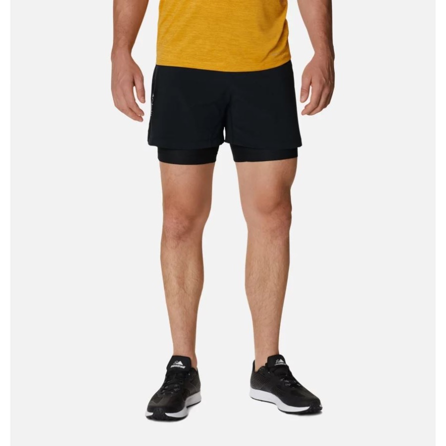 Herren Titan Ultra Ii Laufhose Columbia Schwarz