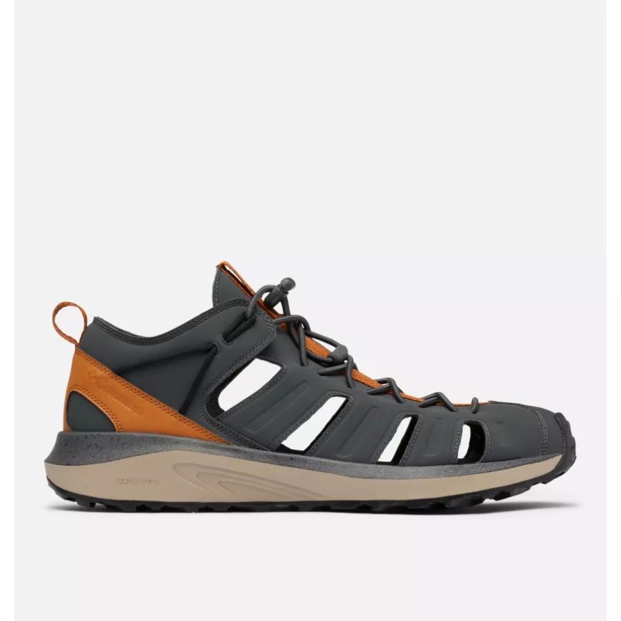 Herrenschuh Trailstorm H20 Dunkelgrau/Karamell Columbia