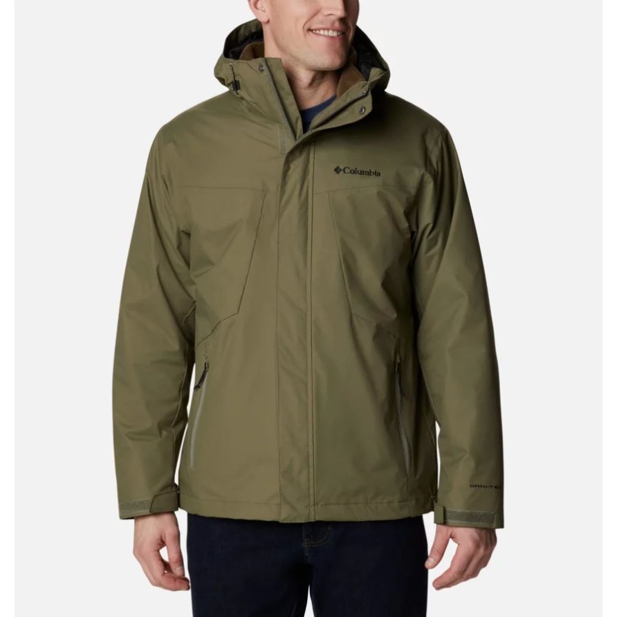 Tunnel Falls 3-in-1-wanderjacke Für Herren Columbia Steingrün