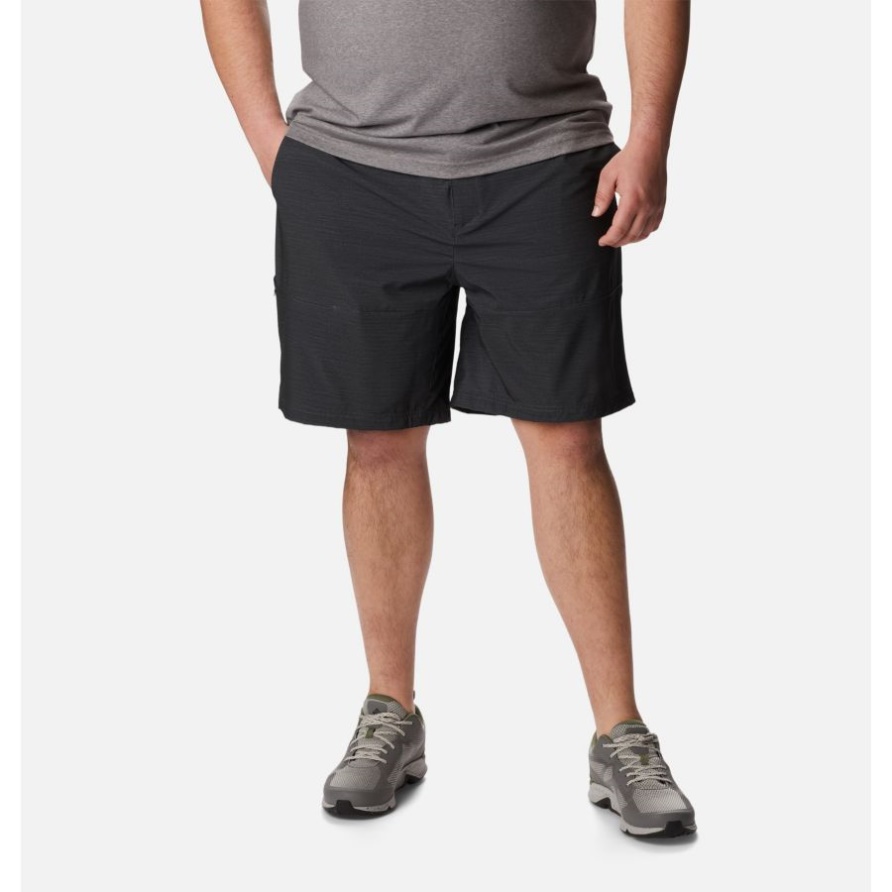 Herren-Twisted-Creek-Shorts Big Columbia Shark Heather