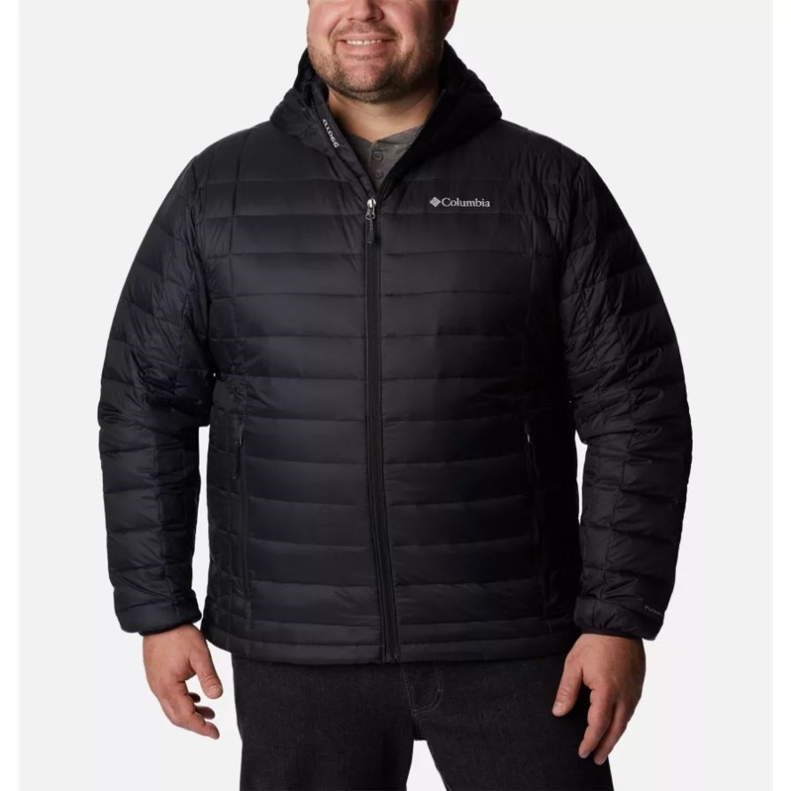 Herren Voodoo Falls 590 Turbodown Kapuzenjacke Big Black Columbia