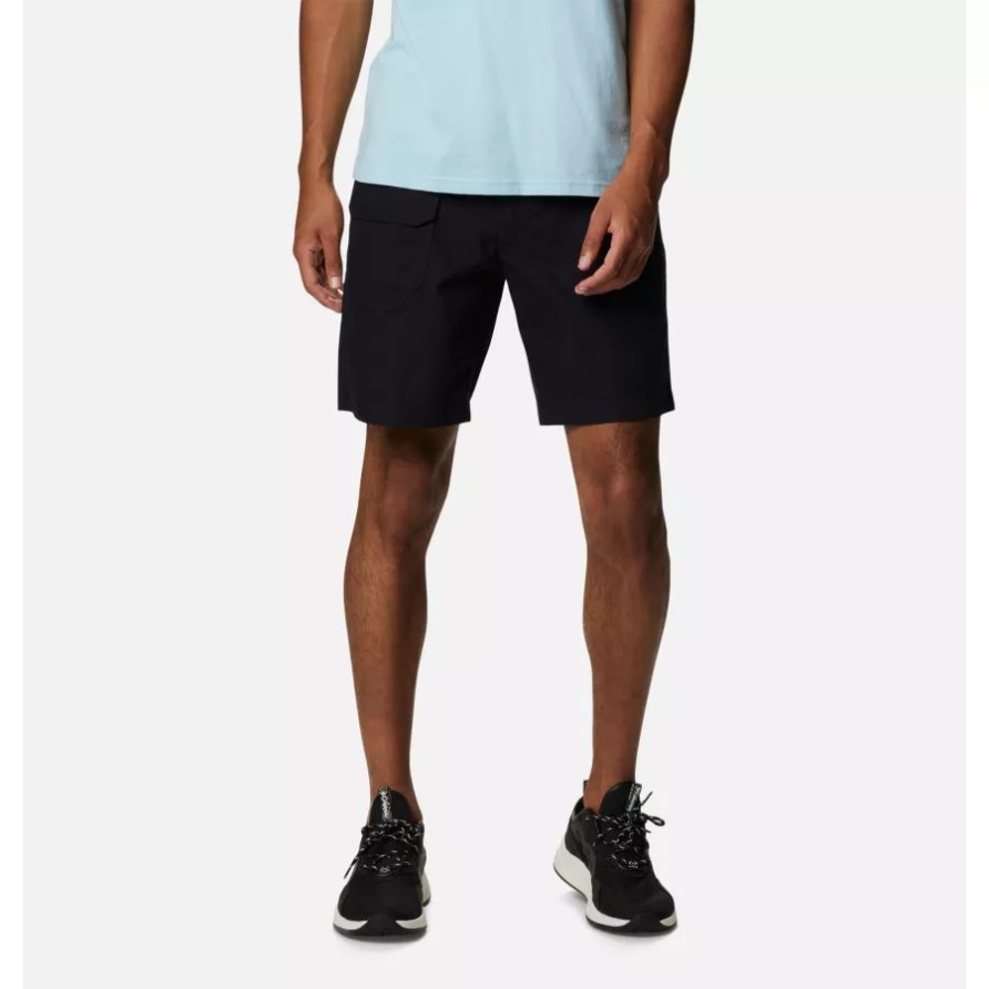 Ausgewaschene Cargo-Shorts Für Herren Black Columbia