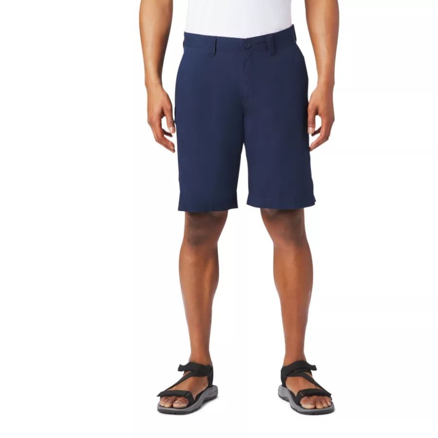 Ausgewaschene Shorts Für Herren Columbia Collegiate Navy