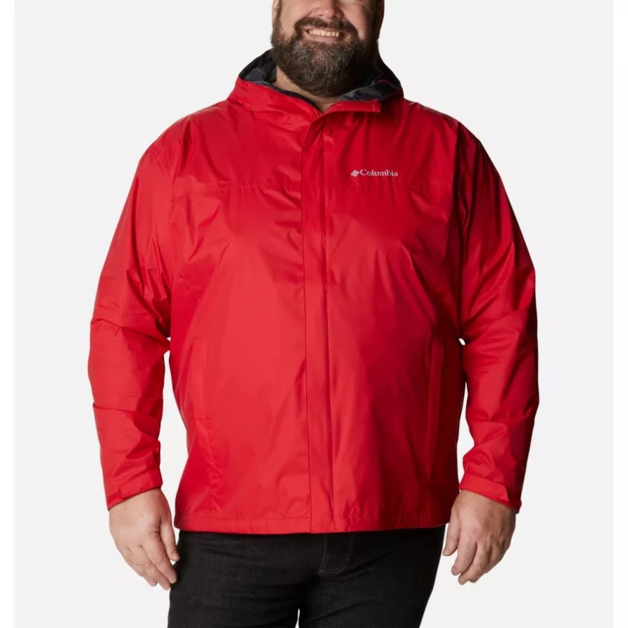 Wasserdichte Ii Regenjacke Für Herren Big Columbia Mountain Red