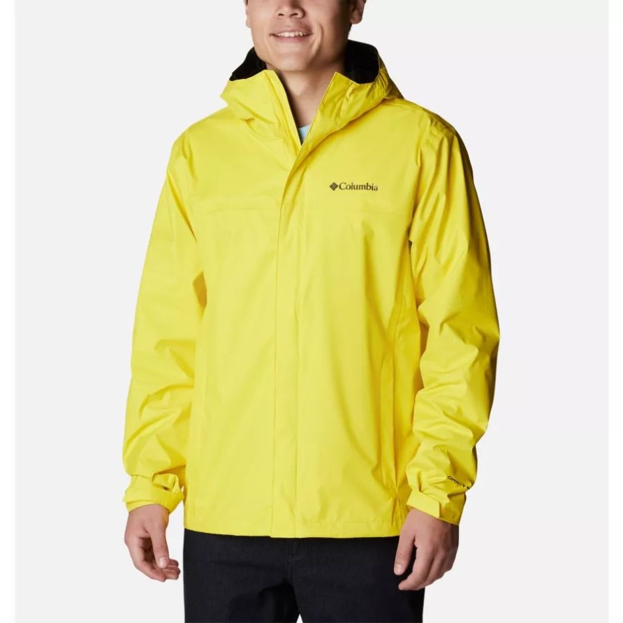 Wasserdichte Ii Regenjacke Für Herren Laser Lemon Columbia
