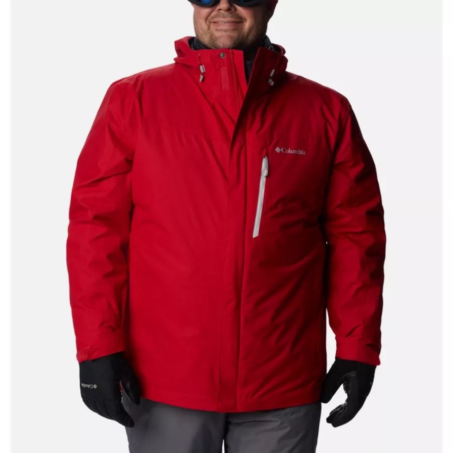 Whirlibird Iv Interchange Jacke Für Herren Groß Columbia Mountain Red