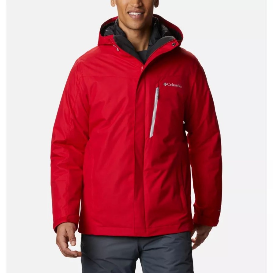 Whirlibird Iv Interchange Jacke Für Herren Tall Mountain Red Columbia