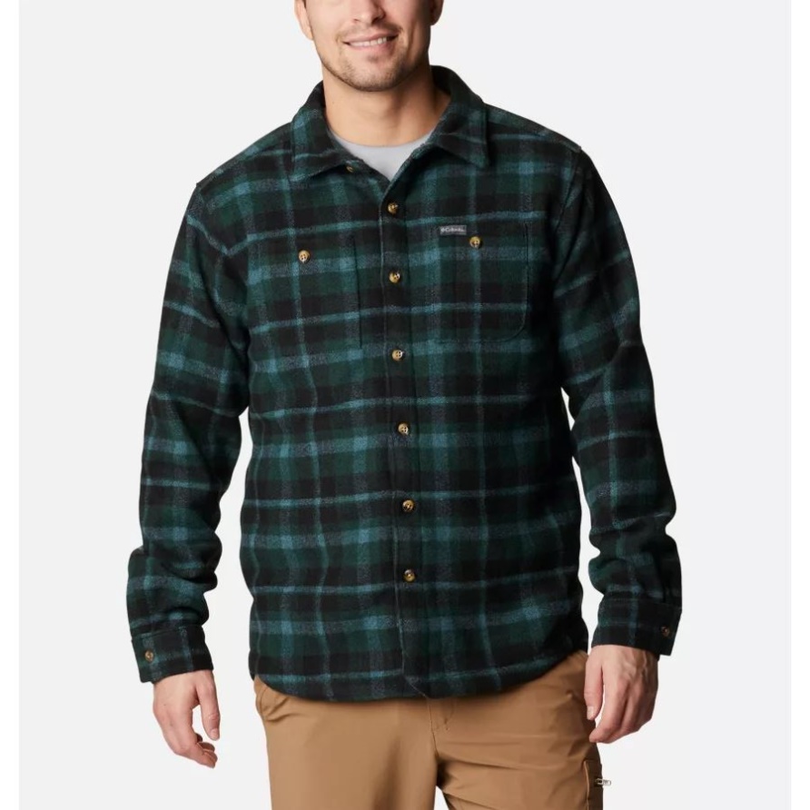 Windward Robuste Hemdjacke Für Herren Spruce Stair Step Check Columbia