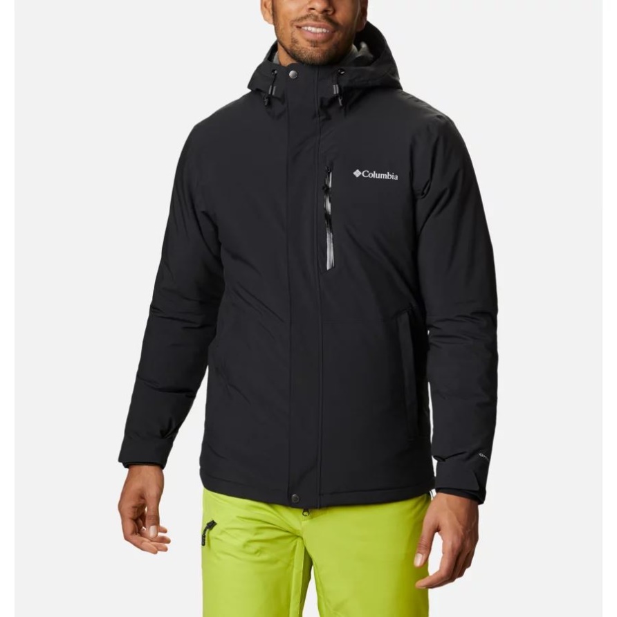 Herren Winter District Skijacke Black Columbia