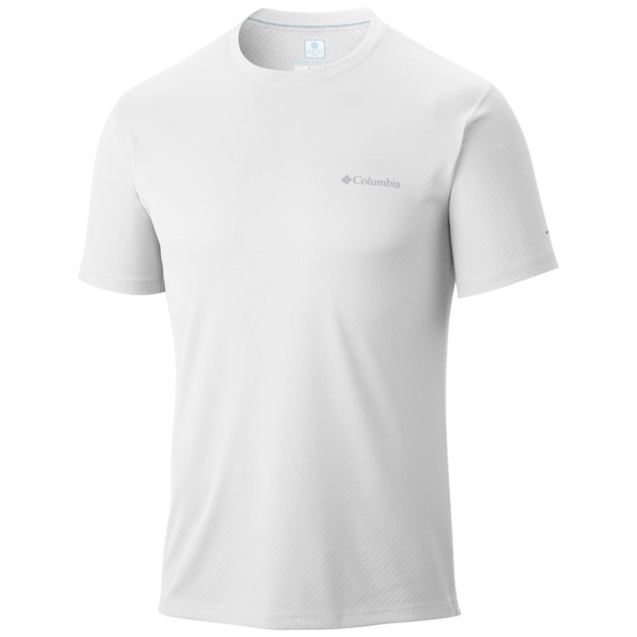 Technisches T-shirt Null Regeln Für Herren Columbia White