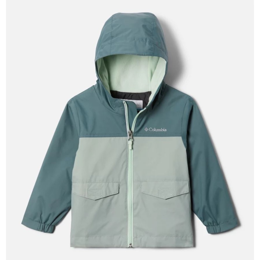 Metall/Niagara Jungen-Regen-Zilla-Jacke Für Kleinkinder Columbia