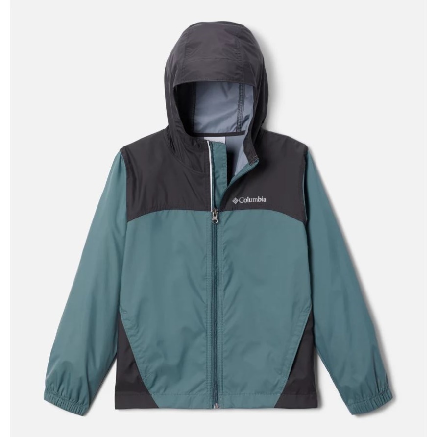 Metal/Shark Columbia Glennaker Regenjacke Für Jungen