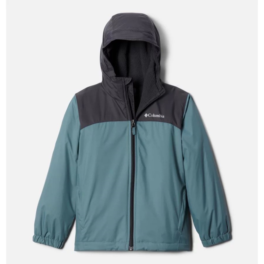 Metal/shark Columbia-Jacke Mit Glennaker-Sherpa-Futter Für Jungen