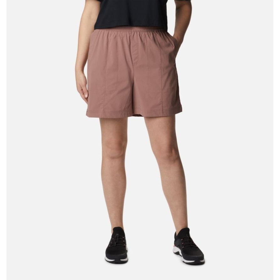 Mocha Damenmagnolia Springs Pull On Shorts Columbia