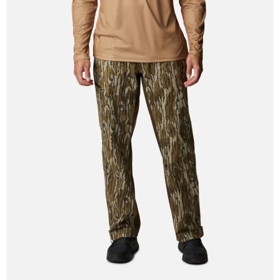 Mossy Oak Bottomland Columbia Phg Trophy Rack Leise Regenhose Für Herren