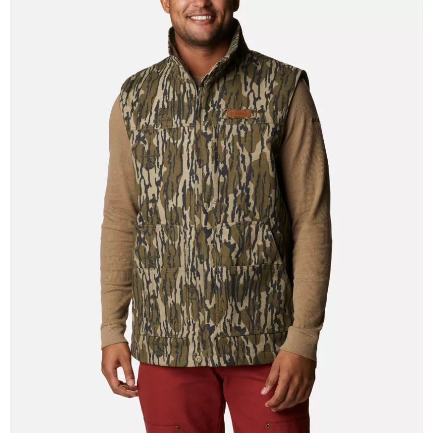 Mossy Oak Bottomland Phg Rauhschwanz-arbeitsweste Für Herren Columbia
