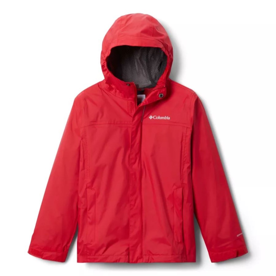 Mountain Red Wasserdichte Wanderjacke Für Jungen Columbia