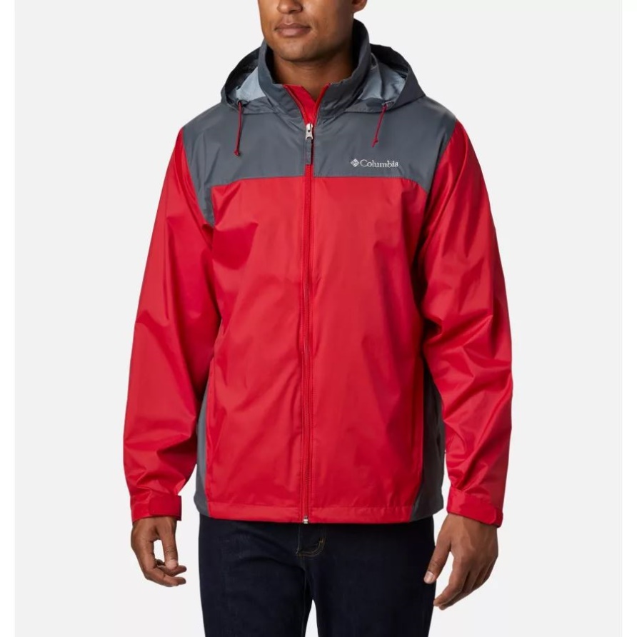 Mountain Red/graphite Glennaker Lake Regenjacke Für Herren Columbia