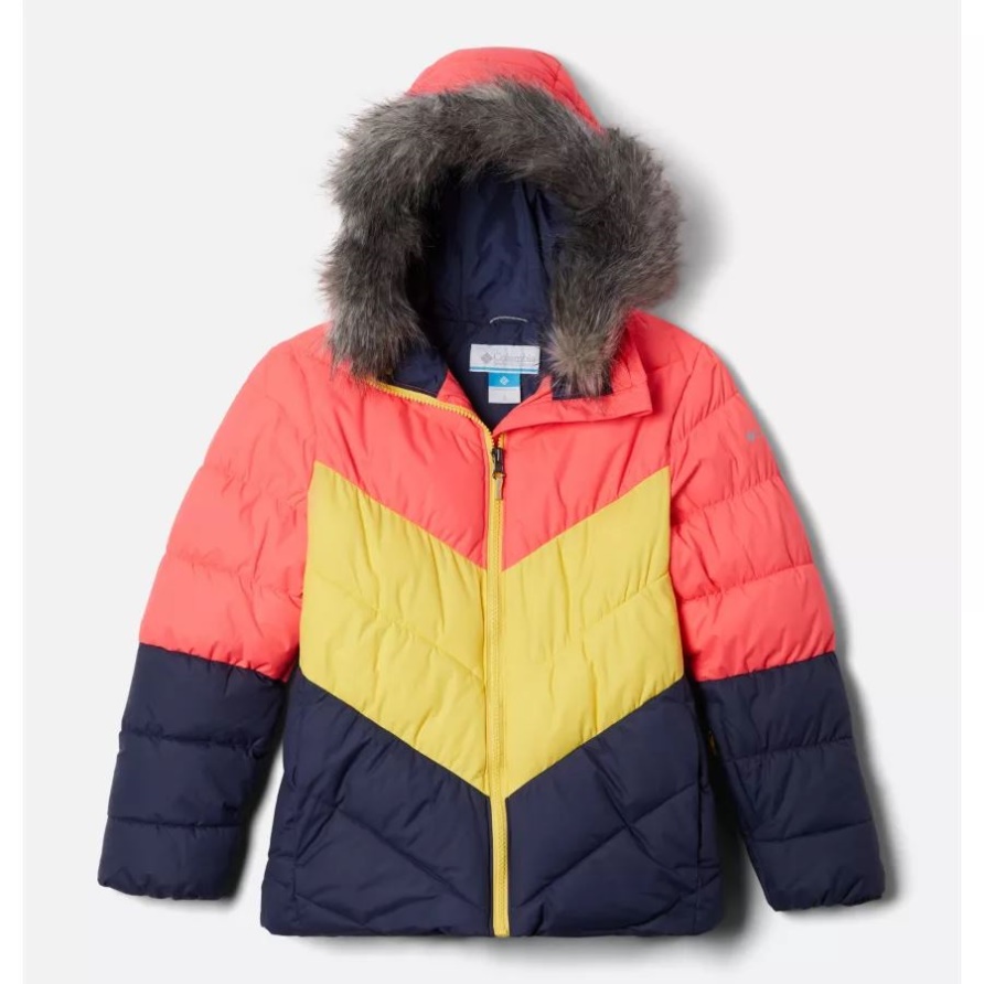 Neon Sunrise/Nocturnal/Sunglow Arctic Blast Jacke Für Mädchen Columbia
