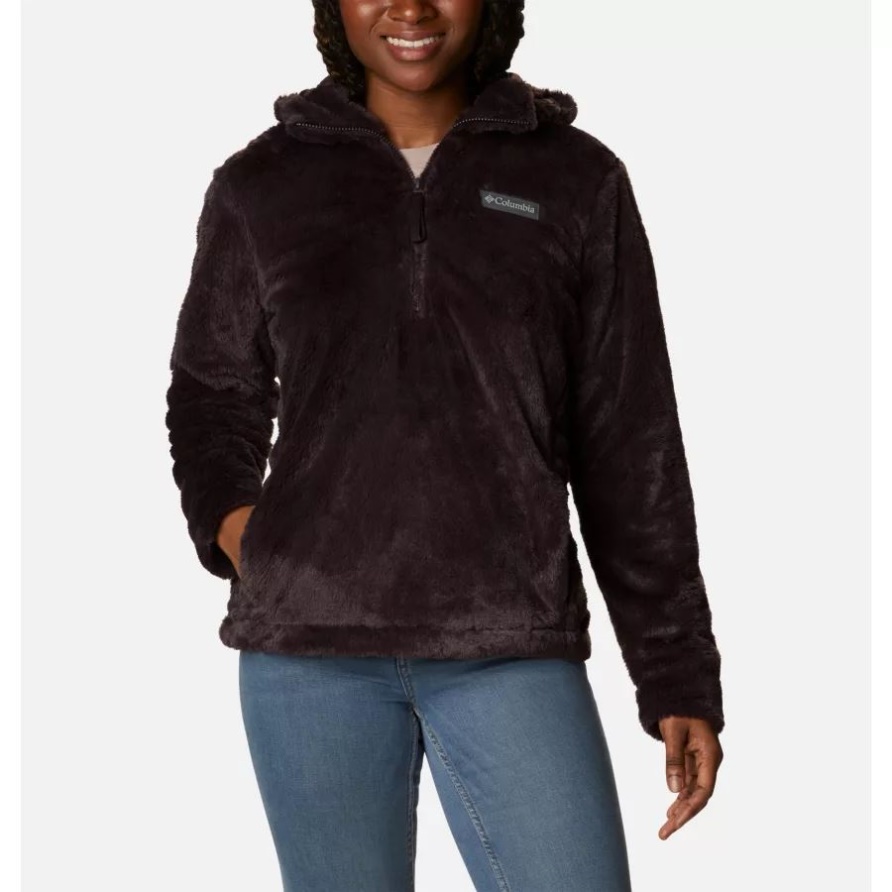 New Cinder Columbia Sherpa-Pullover Mit Kapuze Für Damen
