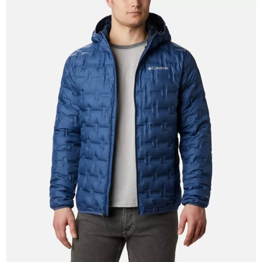 Night Tide Columbia Delta Ridge Daunenjacke Für Herren Mit Kapuze