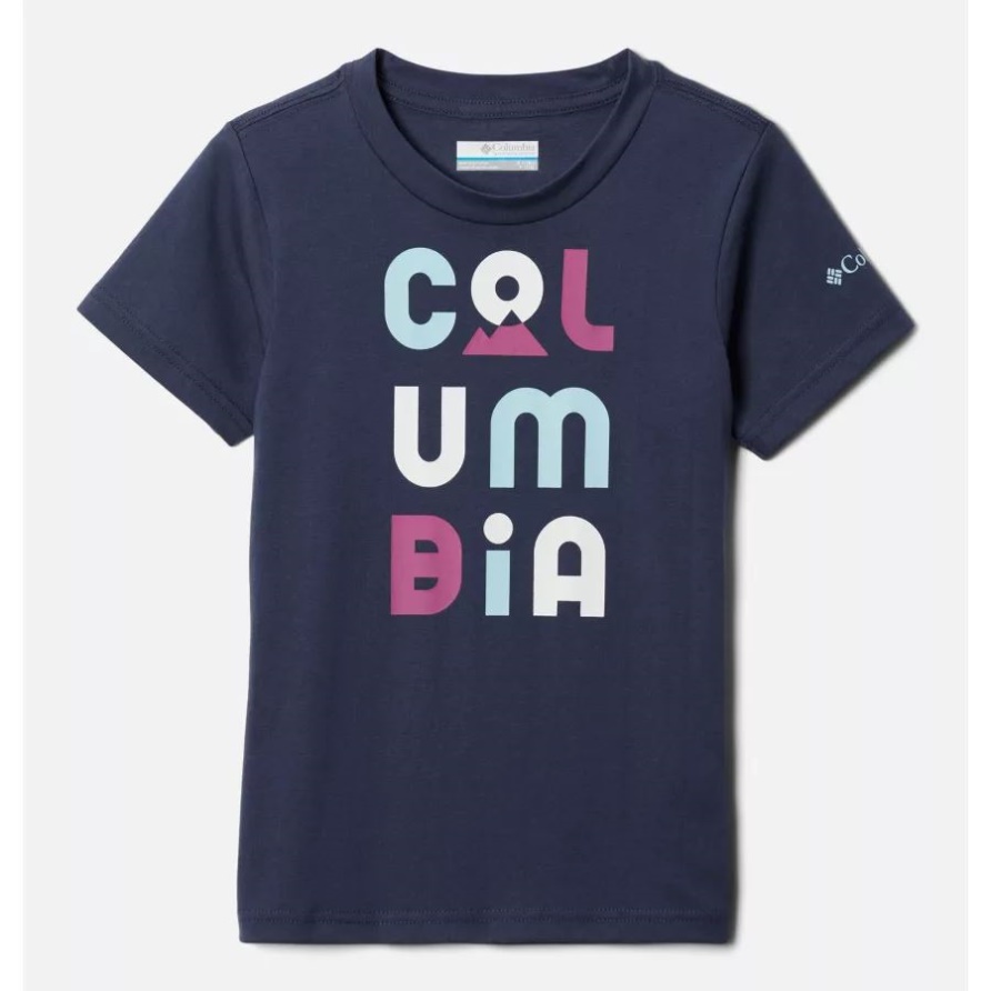 Nocturnal/CSC Peaks Bessie Butte Kurzarm-Grafik-T-Shirt Für Mädchen Columbia