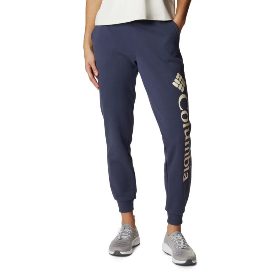 Nächtliche Columbia Fleece-Jogginghose Mit Logo Für Damen