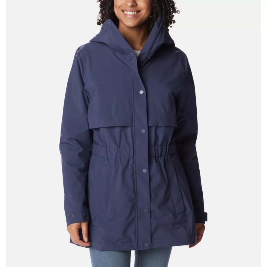 Nocturnal Columbia Damen Long Valley Trenchjacke