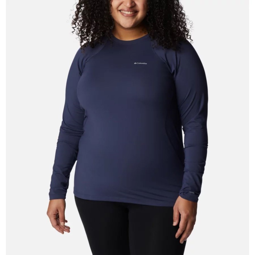 Nocturnal Columbia Omni-Heat Midweight Baselayer Crew Plus Size Für Damen