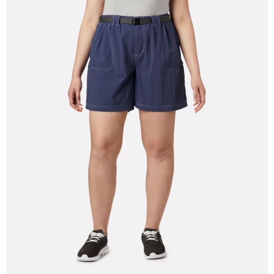 Nächtliche Columbia Sandige Fluss-Cargo-Shorts Für Damen In Übergröße