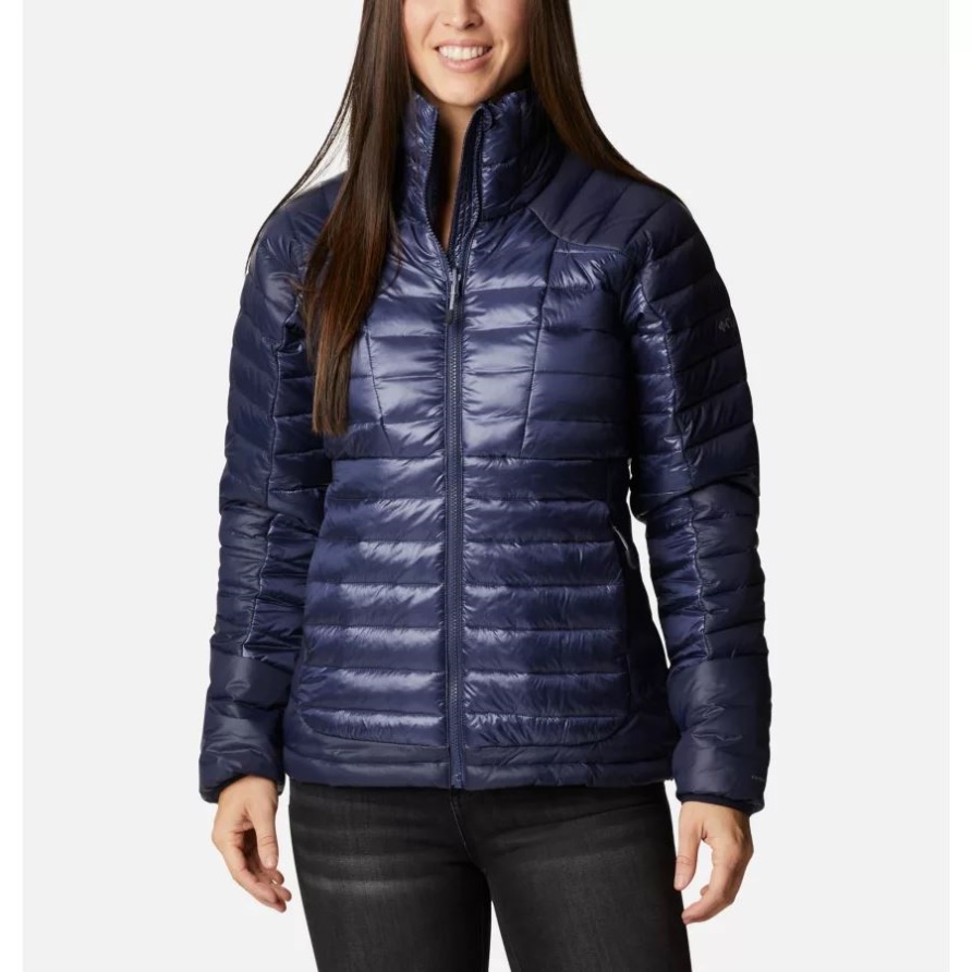 Nachtaktiv/dunkel Nachtaktiv Columbia Labyrinth Loop Omni-heat Infinity Isolierte Jacke Für Damen