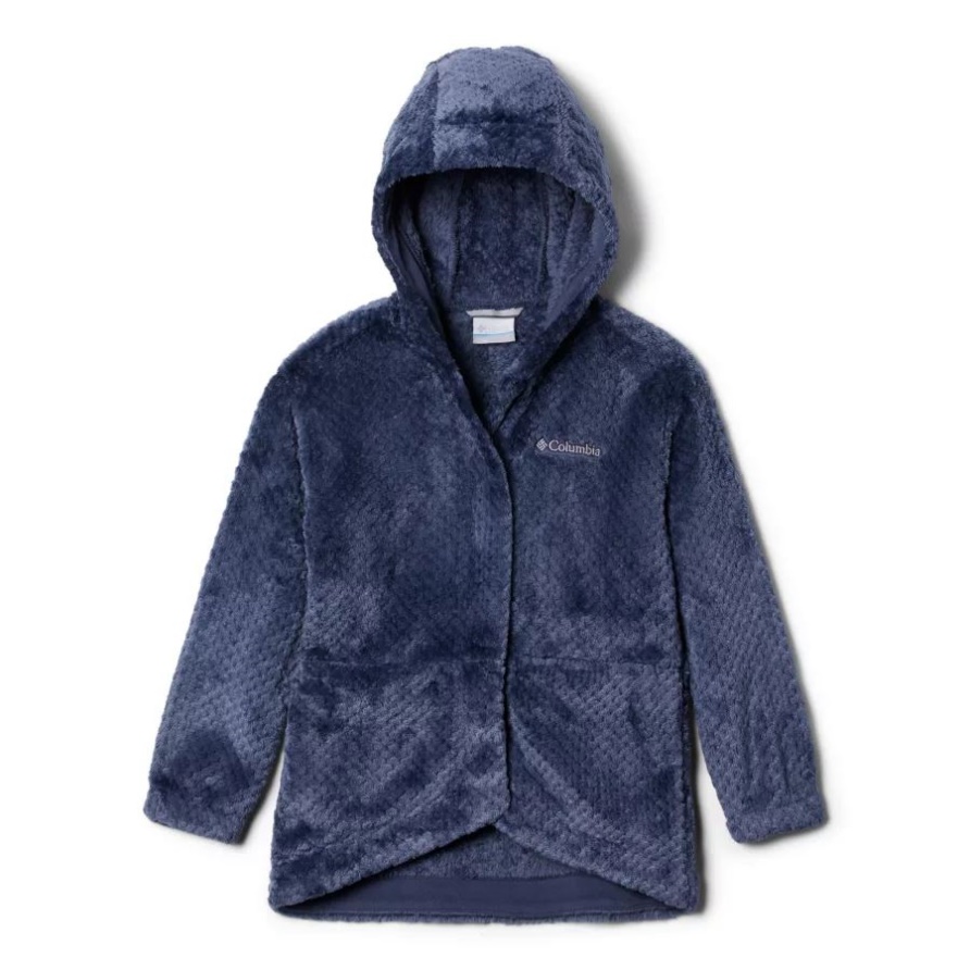 Nächtliche Fireside Ii Lange Sherpa-fleecejacke Für Mädchen Columbia