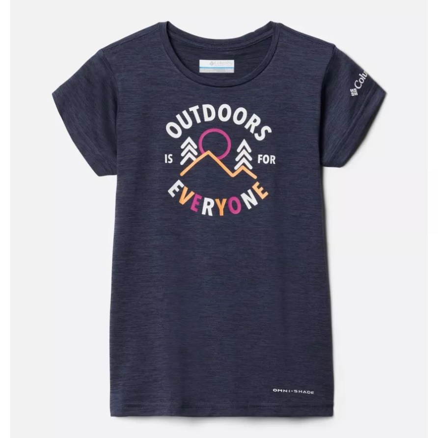 Nächtliches Heidekraut Alle Zusammen 2 Mission Peak Technisches Grafik-T-Shirt Für Mädchen Columbia