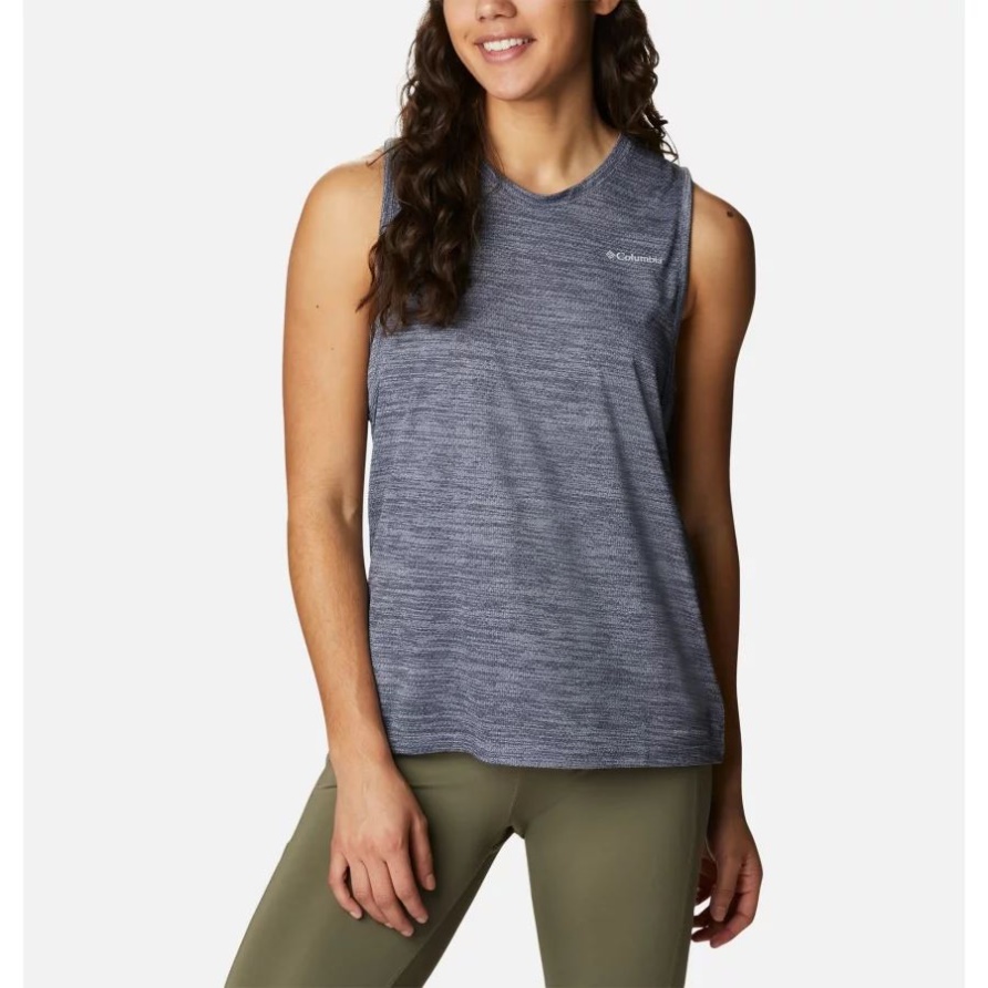 Nächtliches Heather Columbia Alpine Chill Zero Tank Für Damen