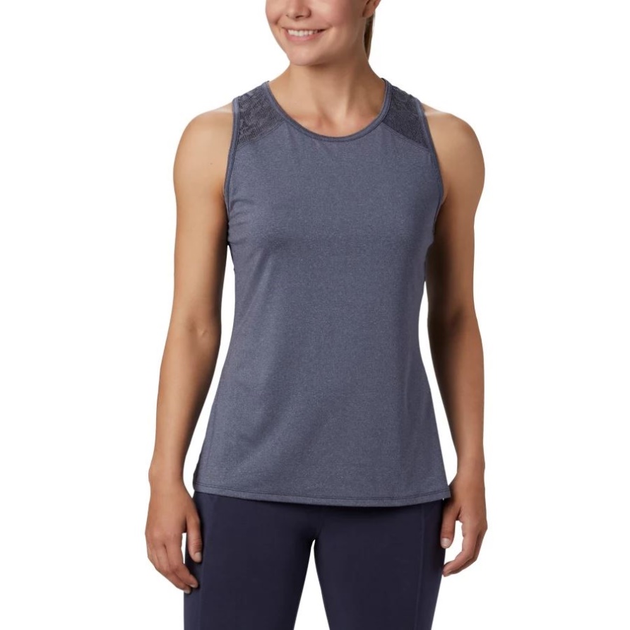 Nächtlicher Heather Women's Peak To Point II Technical Tank Columbia