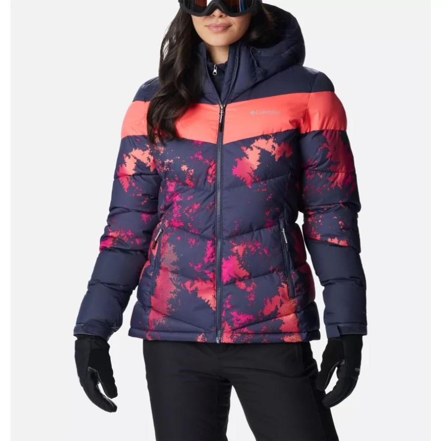 Nächtlicher Lookup/nächtlicher/neonsonne Abbott Peak Isolierte Jacke Für Damen Columbia
