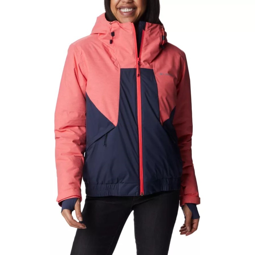 Nachtaktiv/neon Sunrise Columbia Oso Mountain Isolierte Jacke Für Damen