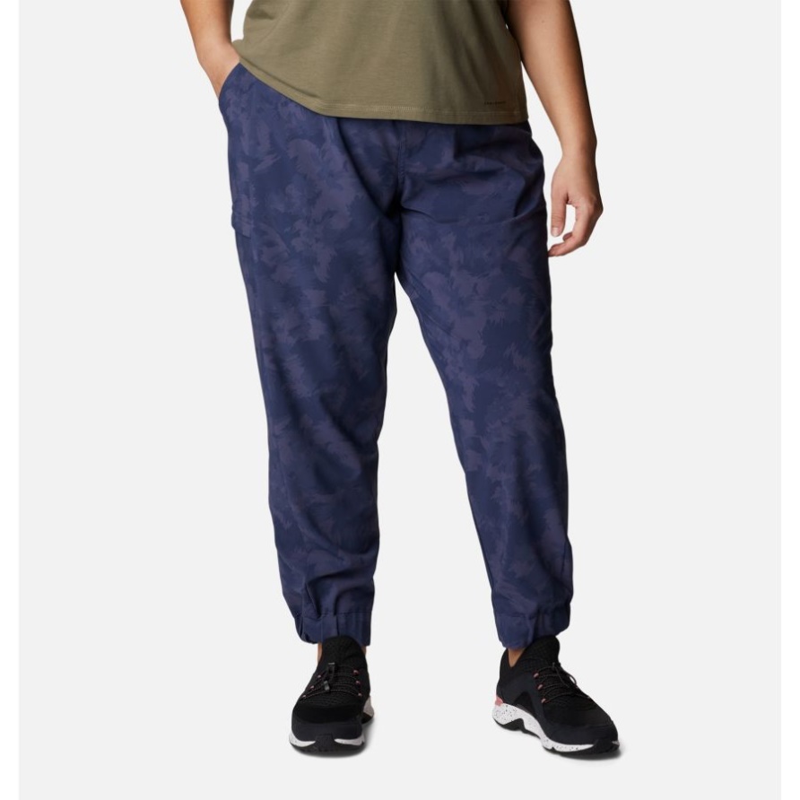 Nächtlicher Typhoon Blüht Angenehme Creek Joggers Plus Size Columbia Für Damen