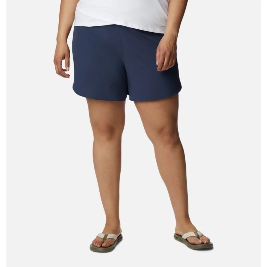 Nächtliche Damen-Columbia-Wandershorts Plus Größe Columbia