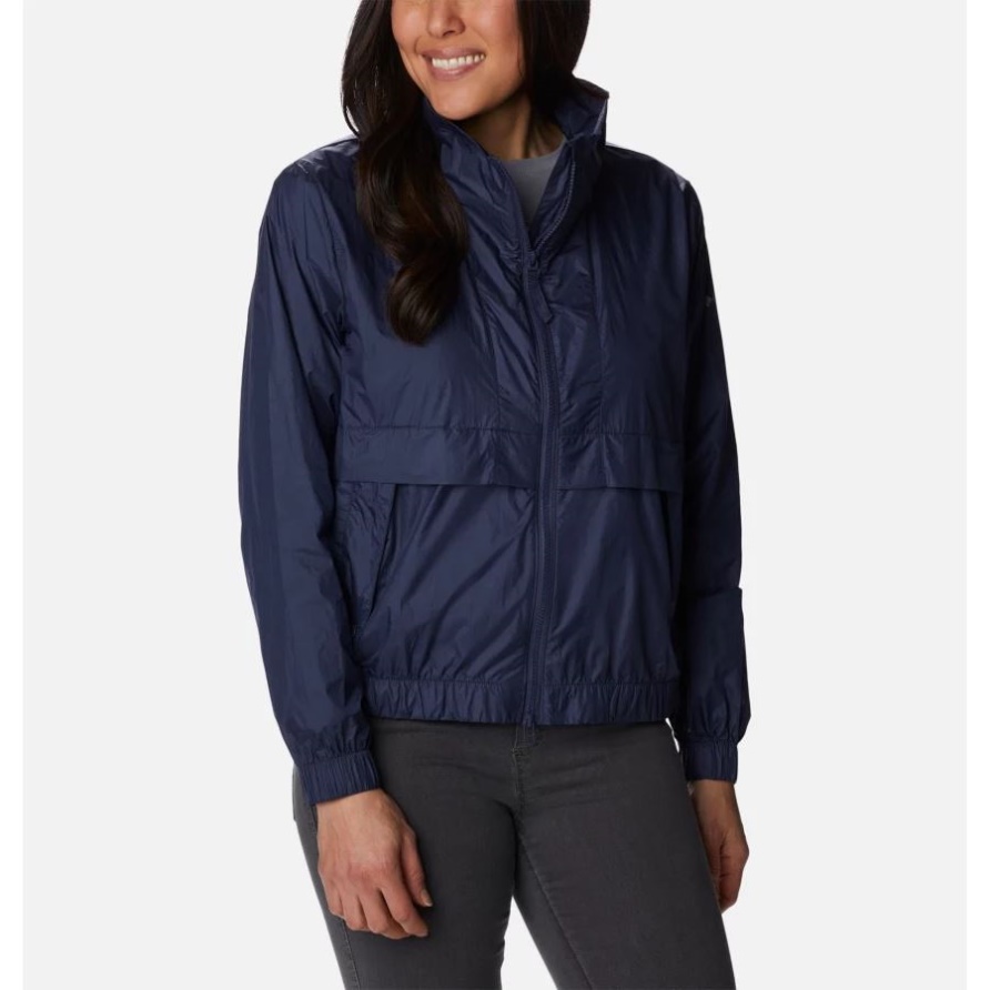 Nachtaktive Windjacke Für Frauen In Der Sonnigen Stadt Columbia